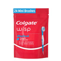 PRE-ORDER |Colgate Max Fresh Wisp Disposable Travel Toothbrushes - Mini - Peppermint - Trial Size -24ct