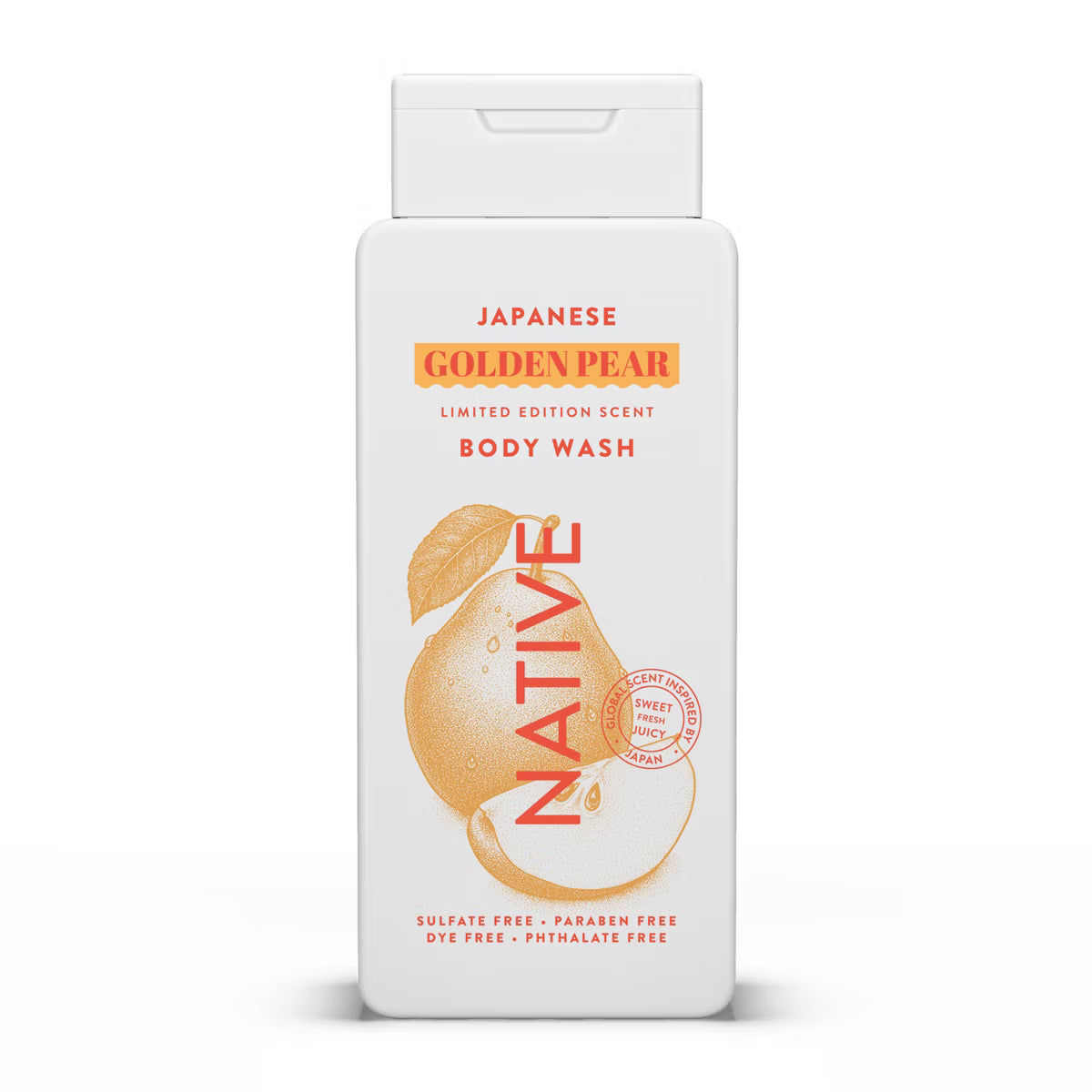 PRE-ORDER | Native Limited Edition Global Flavours Sulphate-Free Body Wash - Japanese Golden Pear